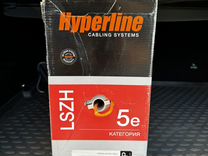 Кабель Hyperline uutp4-C5E-S24-IN-lszh-GY/OR/BK