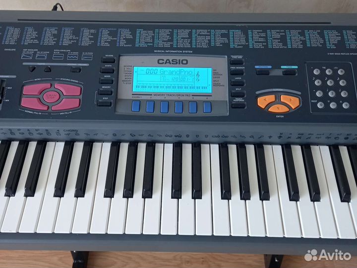 Синтезатор casio wk-1200