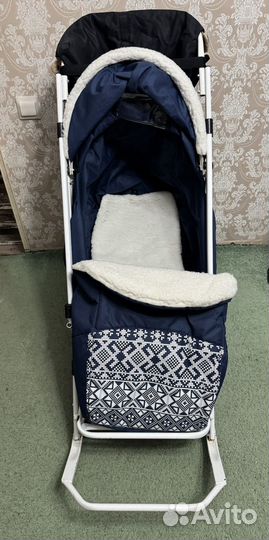 Коляска санки