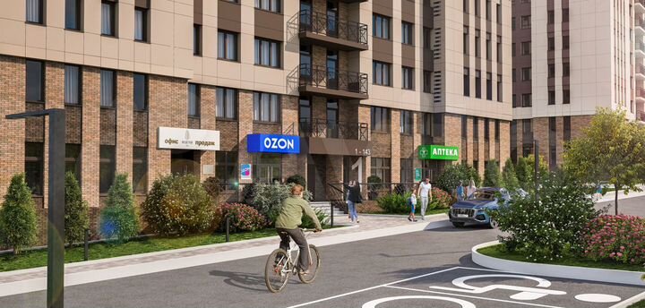 3-к. квартира, 68,4 м², 10/17 эт.