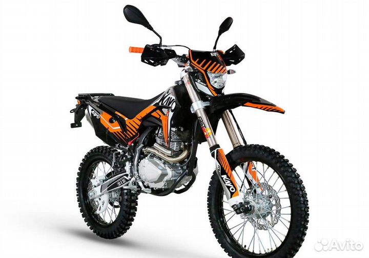 Мотоцикл кроссовый kayo T4 250 enduro PR 21/18