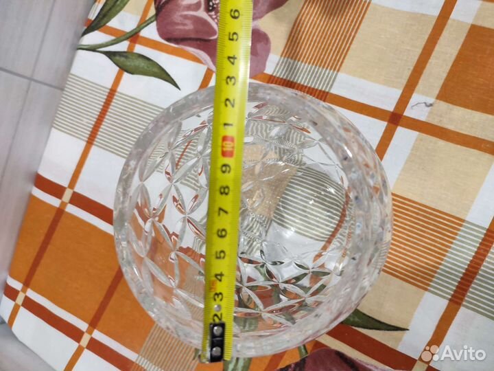Ваза хрустальная большая СССР