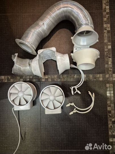 Канальный вентилятор 100