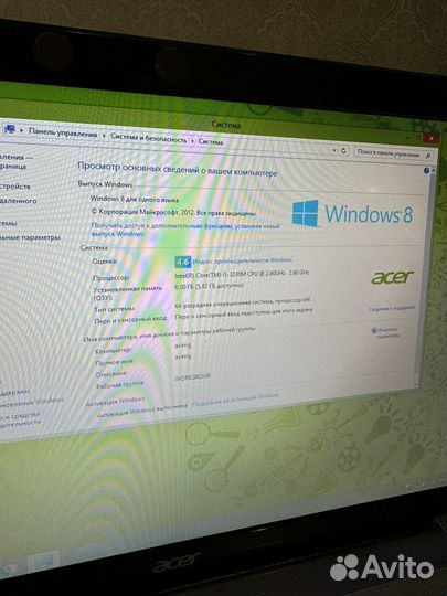 Ноутбук Acer va70