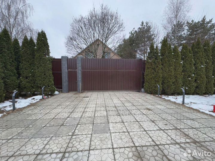 Откатные ворота под ключ