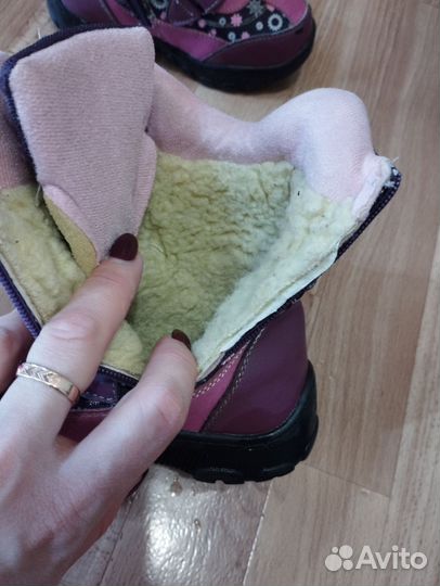 Ботинки зимние для девочки 30 размер