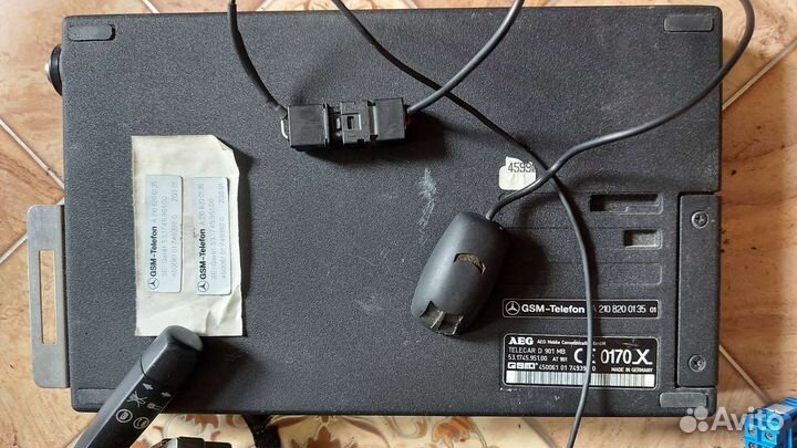 Mercedes W140 Телефон