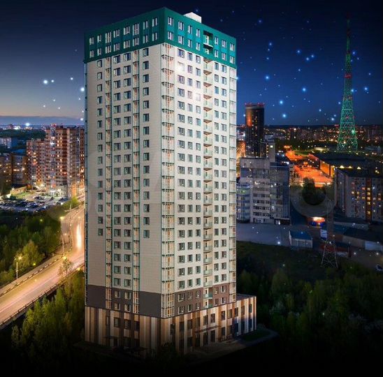 3-к. квартира, 96,9 м², 12/25 эт.