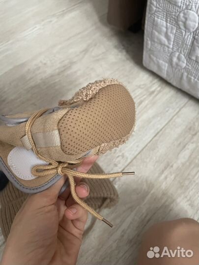 Пинетки для малыша размер 17