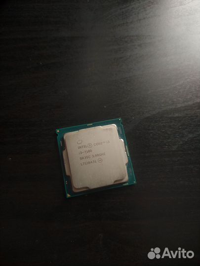 Процессор intel core i3 7100