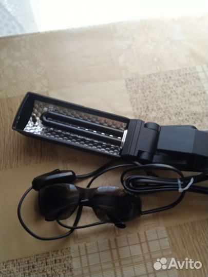 Лампа вуда с очками