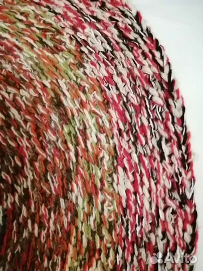 Коврики вязаные из толстой нити