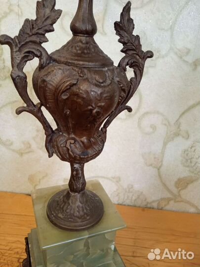 Старинные, антикварные канделябры, 55см