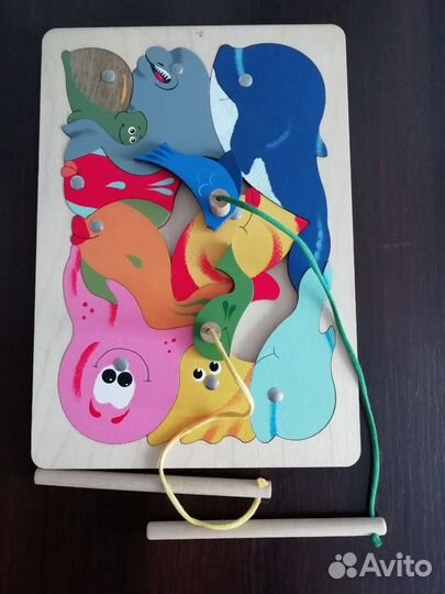Рыбалка настольная игра магнитная