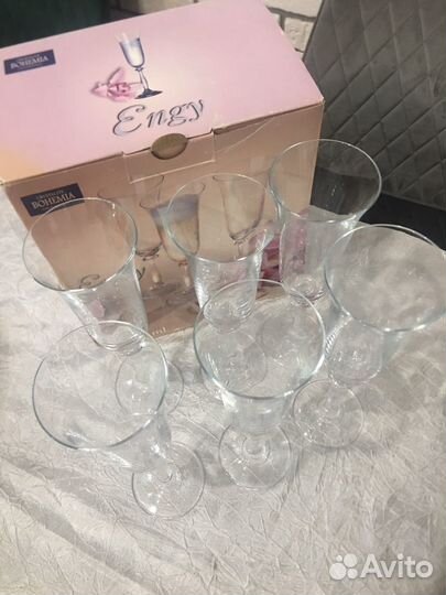 Бокалы для шампанского bohemia