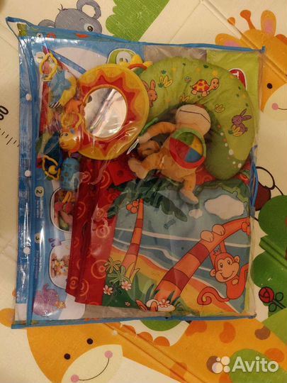 Коврик tiny love остров поющей обезьянки