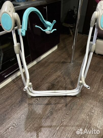 Детские качели-стульчик для кормления электронные