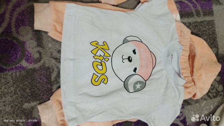 Детская одежда для девочек новая