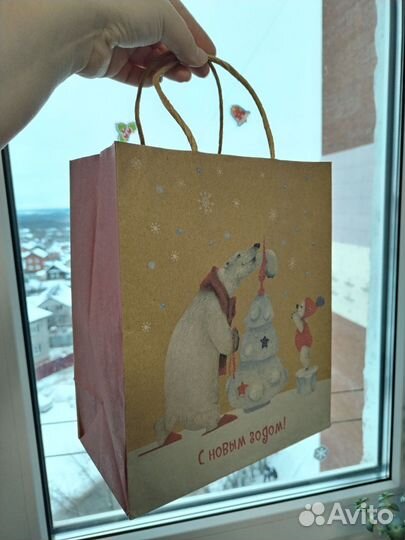 Подарочный пакет 5 шт