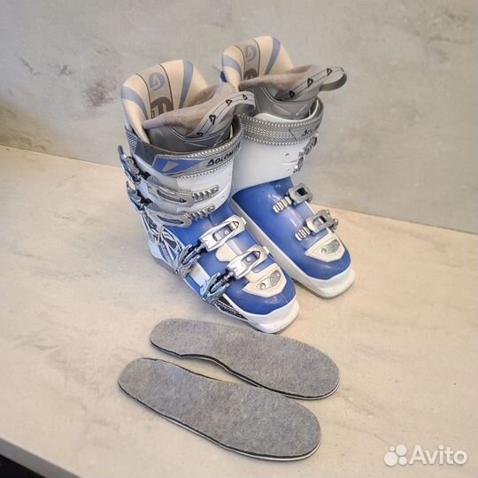 Горнолыжные ботинки женские 25, 5- 39-39,5 размер
