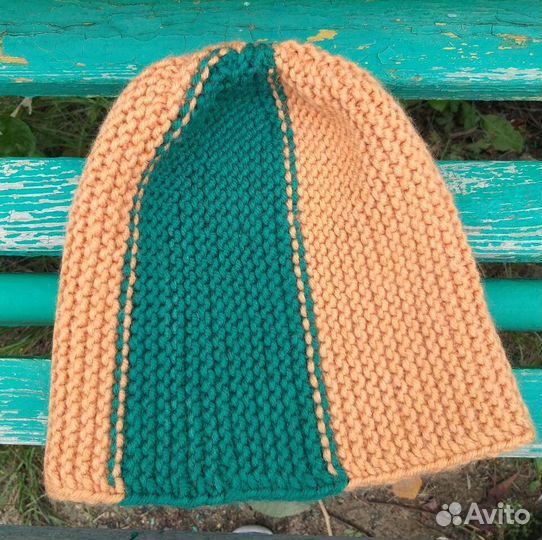 Шапка женская вязаная ручная работа