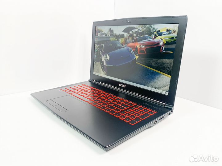 Игровой ноутбук MSI Core i5/GTX 1050