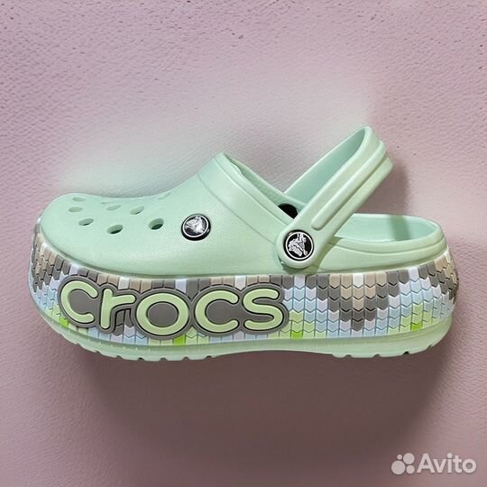 Crocs сабо женские на платформе