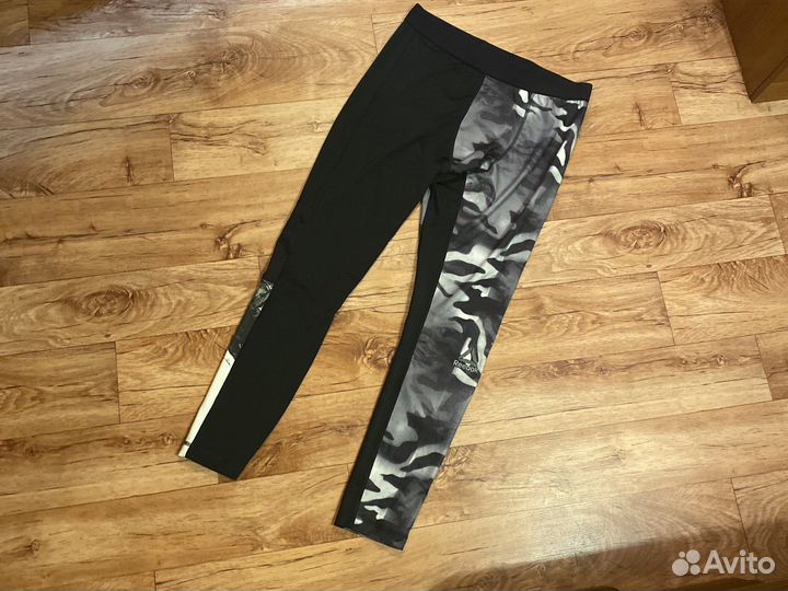 Мужские тайтсы reebok spray camo compression tight