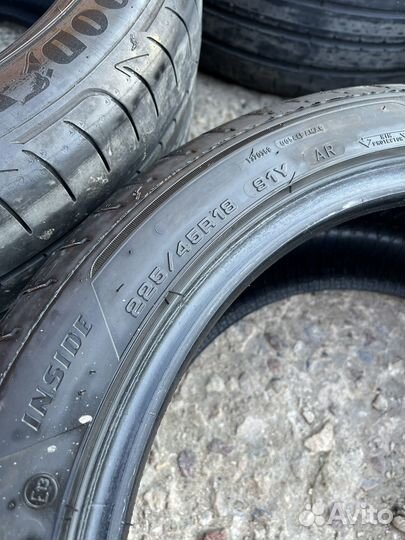 Goodyear Eagle F1 Asymmetric 3 225/40 R18 и 255/40 R18