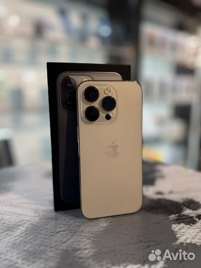 iPhone 14 Pro 256гб, gold sim+esim