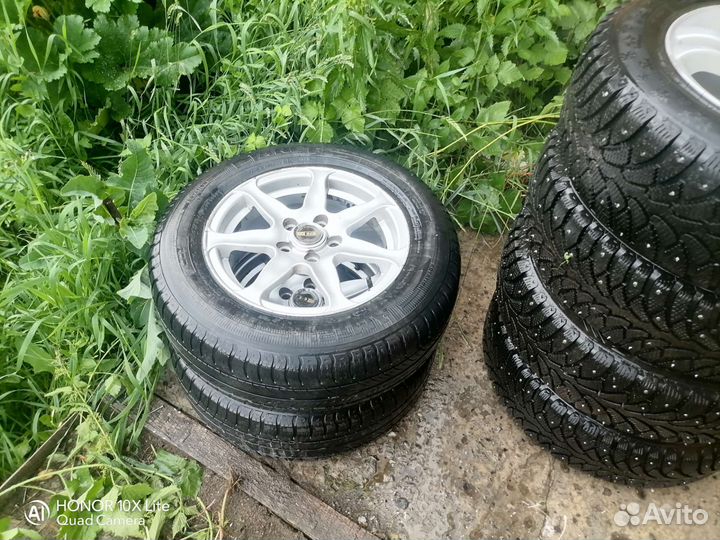 Колеса в сборе r15 литые