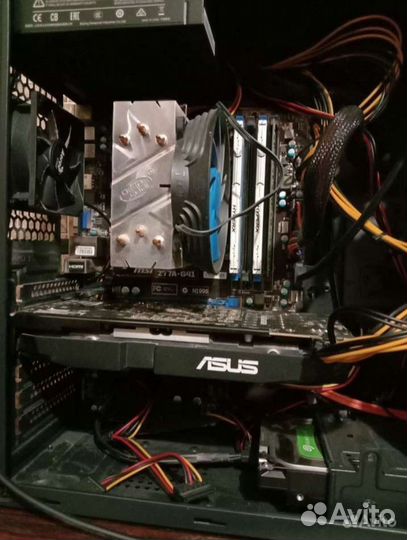 Комплект + видеокарта