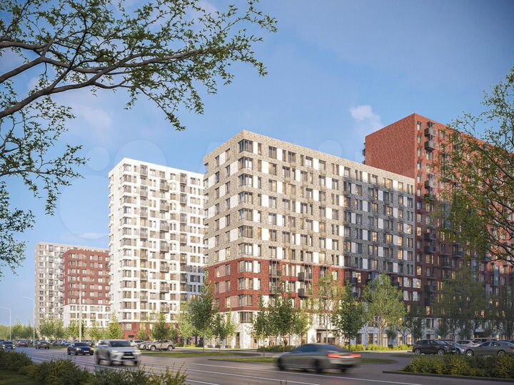 1-к. квартира, 35,6 м², 4/17 эт.