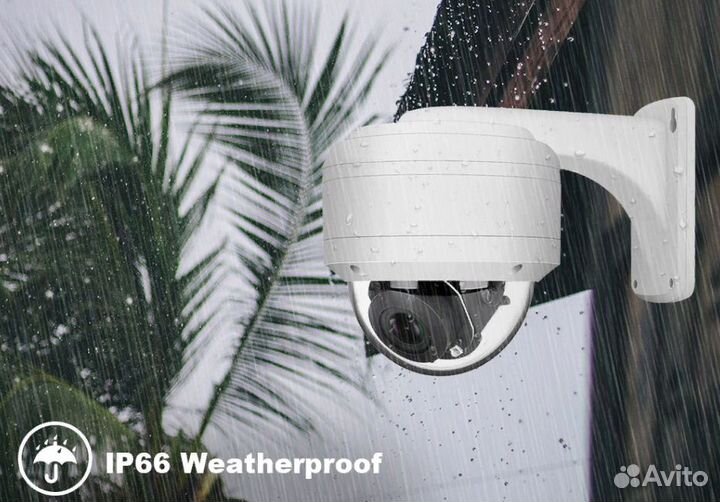 Купольная уличная поворотная камера 5Мп и 8Мп