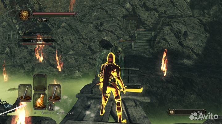 PS4 диск Dark Souls 2 Scholar of The First Sin,нов