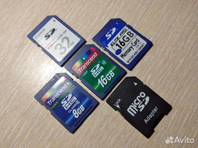 Флешки sdhc
