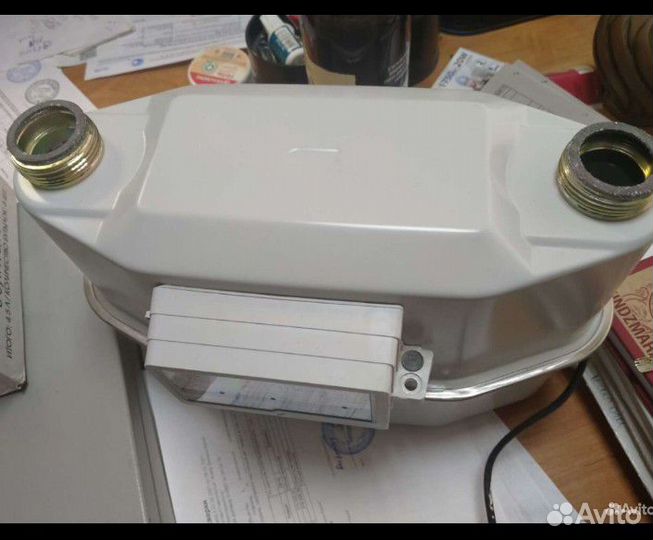 Газовый счетчик новый
