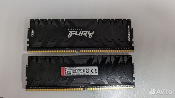 Kingston fury renegade ddr4 2x8