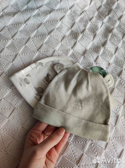 Детские шапочки для новорожденных С&А 42-43