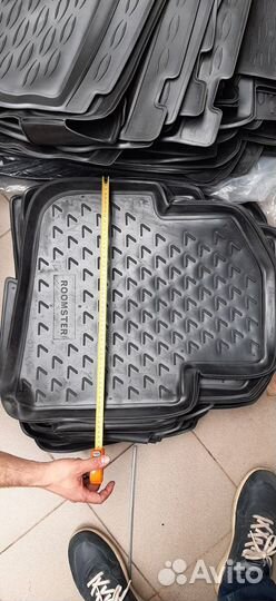 Коврик резиновый автомобильный для бытовых нужд