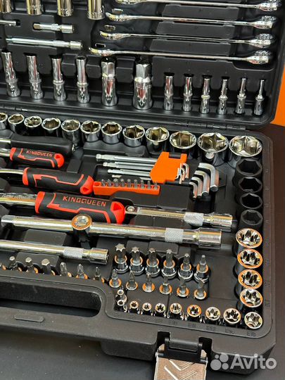 Набор инструментов kingqueen 150 пред, 72 зуба
