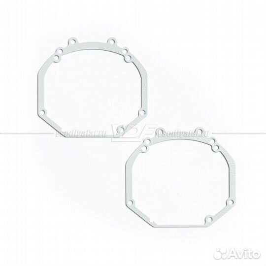 Переходные рамки для замены линз в фарах Daewoo Ne