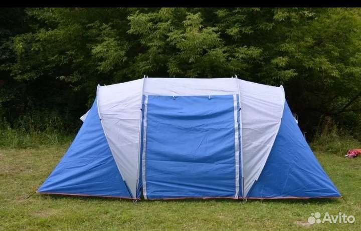 Палатка двухкомнатная с тамбуром lanyu 1699