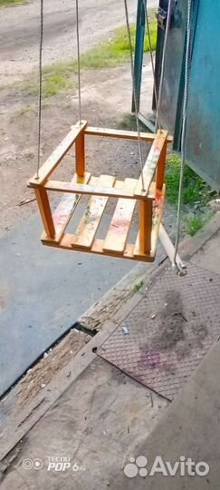 Детская качелька и турник