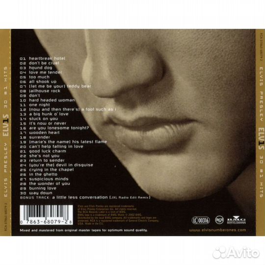 Elvis 30# 1 Hits