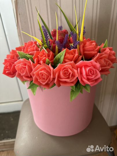 Букеты из мыла