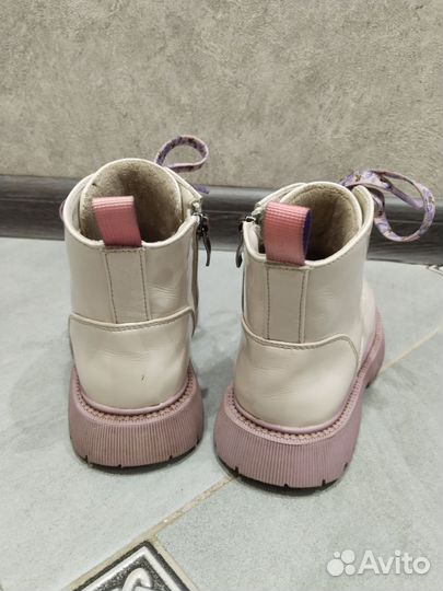 Ботинки демисезонные для девочки 29 размер