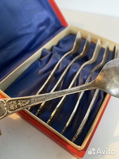 Мельхиоровые ложки юммет