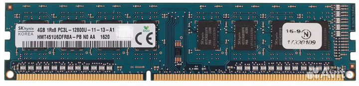 Оперативка Hynix DDR3 4GB 1600Mh