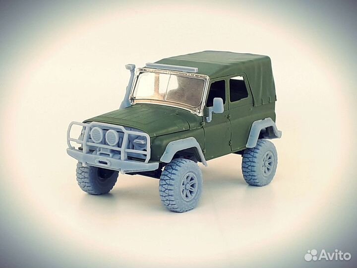 Дополнения для сборной модели УАЗ-469 1/35